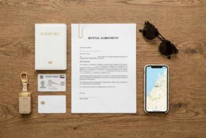 Documents required for car rental Dubai as a Tourist