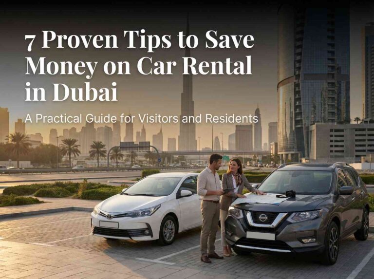 proven tips to save money on car rental dubai